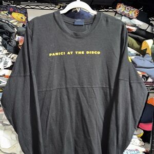 Y2K Panic ! At The Disco “ Home Of The Freaks” Longsleeve Band Shirt Size Médium